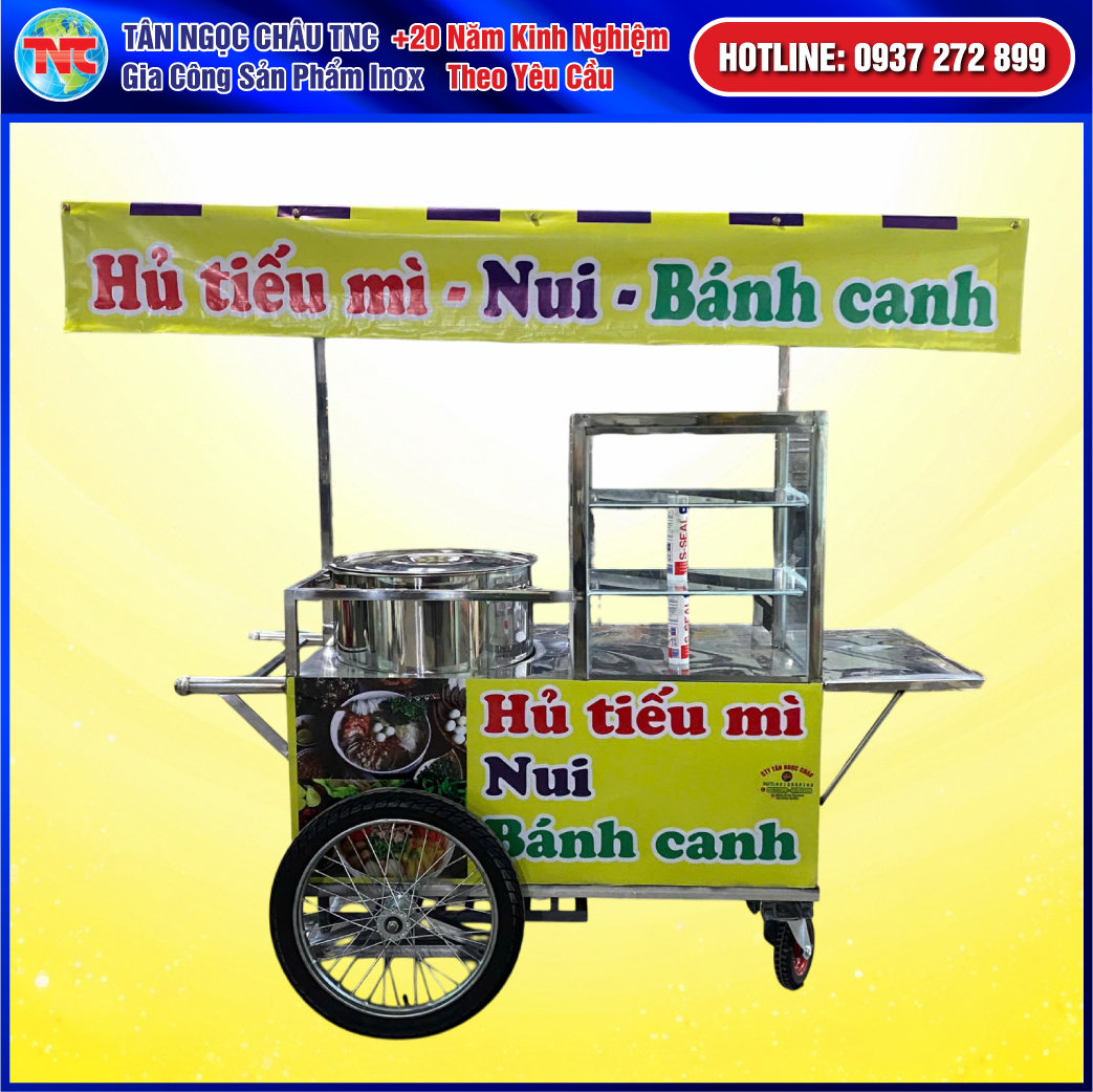 Xe Hủ Tiếu Nấu Than 1M2